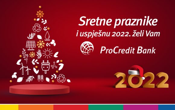 Zahvalnica ProCredit Banke klijenticama, klijentima i partnerima