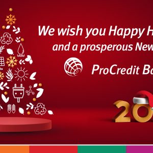 ProCredit Bank expresses its gratitude to its clients and partners