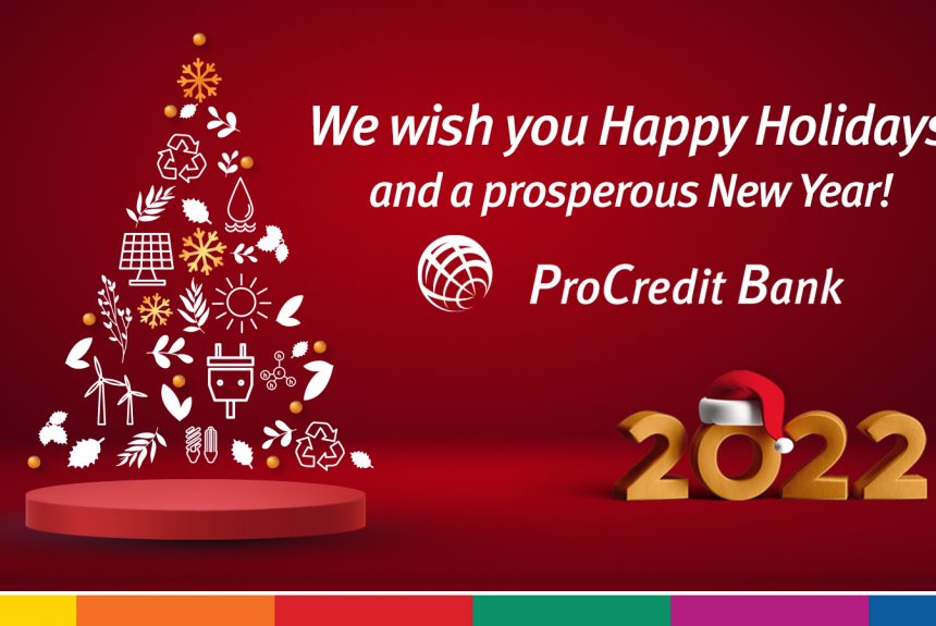 ProCredit Bank expresses its gratitude to its clients and partners