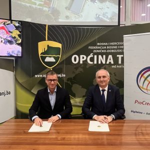 ProCredit Bank i Općina Tešanj: Potpisan ugovor o donaciji za dječije igralište u Tešnju